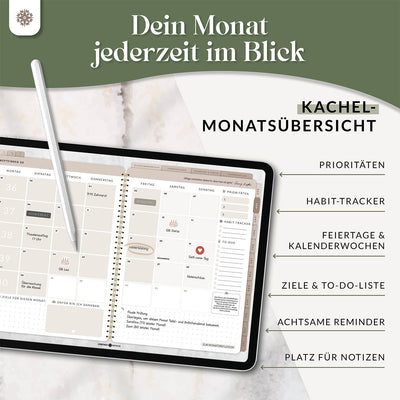 Digitaler Lehrerkalender - PDF mit Hyperlinks